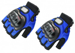 Manusi fara degete Pro Biker (albastre)