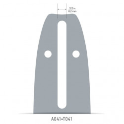 Pilový kotouč + 2 řetězy Oregon 26 zubů - rozteč 3/8 - 35 cm - 1,3 mm (originál) - Img 3