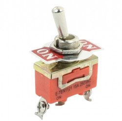 Przełącznik prosty 15A 250V (3 buty)
