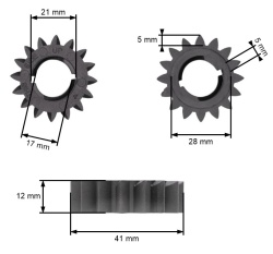 Ritzelanlage Briggs&amp;Stratton