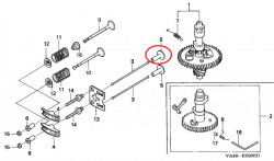 Scaune supape Honda GX 7 cp