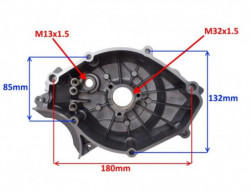 Capac carter stanga Yamaha YBR 125