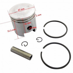 Piston kit motor bicicleta 80cc