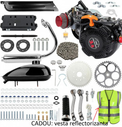 Κιτ κινητήρα (4 TIMPI) ποδήλατο 80cc - 3.5CP (κιβώτιο ταχυτήτων - αλυσίδα)