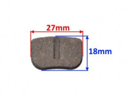 Set placute frana trotineta electrica, scuter-2
