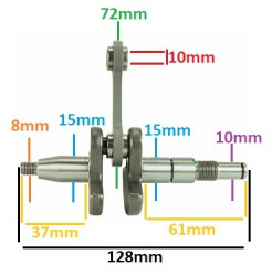 Ambielaj drujba compatibil Stihl MS 180, 018, MS 191T Cal II-4