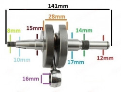 Ambielaj drujba compatibil Stihl MS 380, 038-2