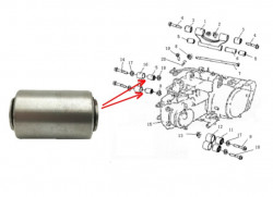 Bucsa motor dreapta Linhai 260-300cc (OEM: 24206)