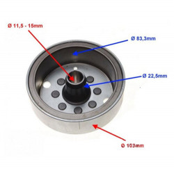 Volanta magnetou scuter Derbi Senda 2008-2