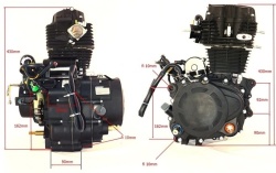 Motor complet CG125cc (cutie de viteze 5+0)