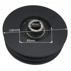 Съединител за Honda 128mm x 20mm (2 канала 13mm) - Img 2
