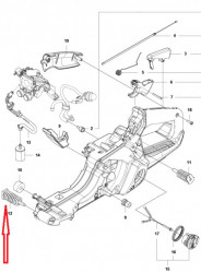 Amortizor fata drujba Husqvarna 565, 572XP