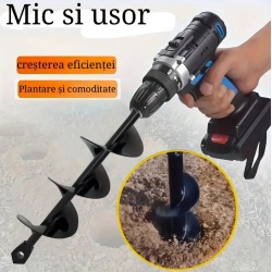 Burghiu pamant, pentru bormasina, diametru 5 cm, l 22 cm Holzfforma
