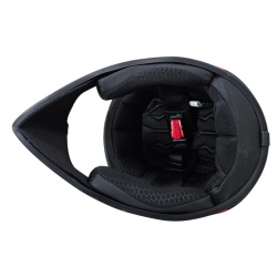Casca ATV / Enduro SNON L (negru+rosu)