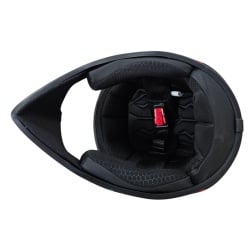 Casca ATV / Enduro SNON L (negru+rosu)