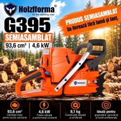 Částečně smontovaná motorová pila Holzfforma® G395