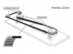 Curea transmisie Castel Garden TC122