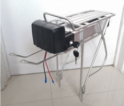 Elektromos kerékpár akkumulátor 36 V 16A (csomagtartó típus) - Img 4