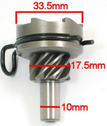 Kick start за скутер 4T 50-80cc 7 зъба (Tact 50) - Img 3