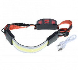 Lampe frontale avec Led-Cob flexible G13