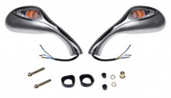 Miroirs de signalisation pour scooter (gris) - Img 2