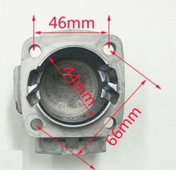 Set motor Pocket Bike 44mm bolt 12mm-2