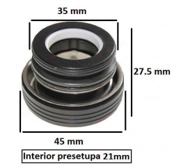 Presetupa motopompa model mare, RURIS PP80-3