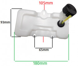 Rezervor benzina motocoasa (3 prinderi) MODEL 2