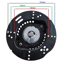 Sistem pornire usoara motosapa (model 1)