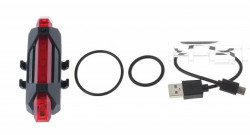 Stop bicicleta cu incarcare USB (baterie litiu) - Img 2