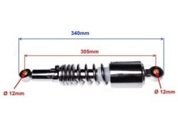 Set amortizoare (St + Dr) Suzuki GN125
