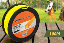 Trommelmähwerk Draht 100 Meter Ø 2,7 (quadratisch)
