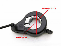 Maneta acceleratie simpla bicicleta / trotineta electrica-dim