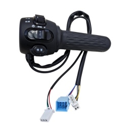Acceleratie + comenzi lumini scuter electric (model 2)