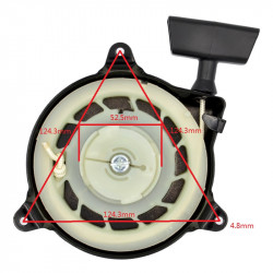 Κινητήρας Demaror Briggs&amp;Stratton Quatro, Classic, Sprint 3.5hp