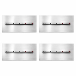 Set 4 palete / lame flotoare pentru elicoptere beton (150 x 350 mm)