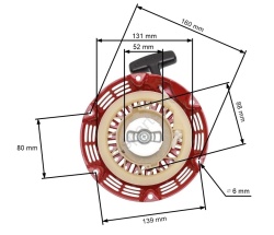 Συμβατή μίζα Honda GX 160, 200 / Κινέζικοι κινητήρες