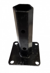 Manicot roata motocultor baza patrata (h 150mm) (ax hexagonal 32mm)