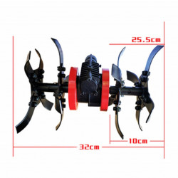 Accesoriu motocoasa "cultivator" (26mm) Calitate superioara