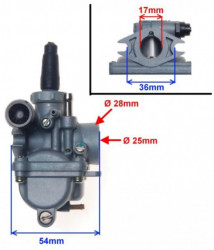 Carburator scuter Yamaha RD50 / VM16 50