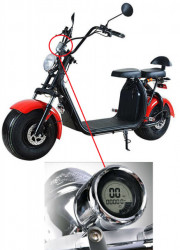 Километраж електрически скутер City Coco (60V) model 2