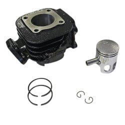 Комплект двигател за скутер 2T 80cc MBK Booster (въздушно охлаждане)