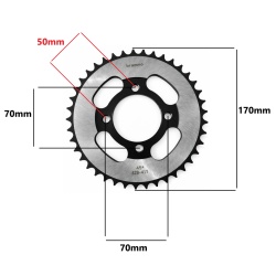 Pinion Moped / ATV 110cc (428 - 41)