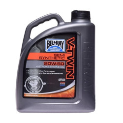 Масло Bel-Ray V-TWIN Semi Synthetic 20W-50 4L(за 4Т двигатели)