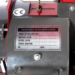 Tocator furaje cu turbina 30C fara motor
