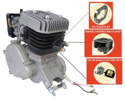 Kit motor bicicleta 80 cc 2T IRON