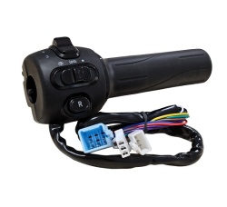 Acceleratie + comenzi lumini scuter electric (model 2)