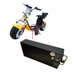 Akkumulátor (padló) elektromos robogó 60 V, 12 A, 720 Wh lítium-ion (City Coco)
