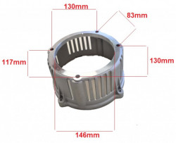 Carcasa carter generator Honda Gx 390 188f (model 2)