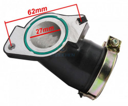 Ansaugstollen Atv Linhai 260-300 cc (mit 2 Rohren) - Img 4